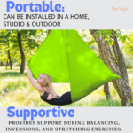 The-Yogis-Aerial-Hammock-Green-Color-With Full-Kit