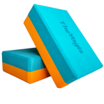 The-Yogis-EvaBrick Aqua+Orange-Yoga-bricks
