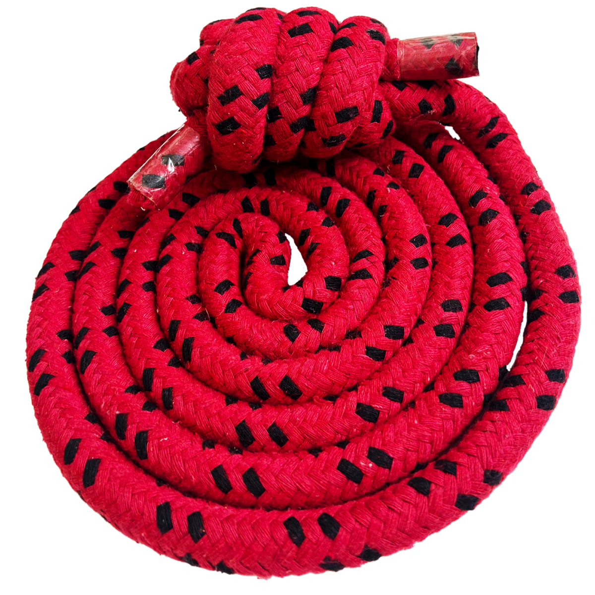 The Yogis iyengar Wall Rope Long Red - theyogis.net