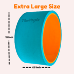 The-Yogis-Orange-Teal-Blue-Eva-Foam-Yoga-Wheel-Long-color-