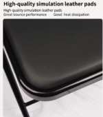 The-Yogis-Yoga-Iyengar-Chair-Cushion-Heavy-Black-leather