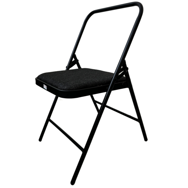 The-Yogis-Yoga-Iyengar-Chair-Cushion-Heavy-Black-Jute-fabric