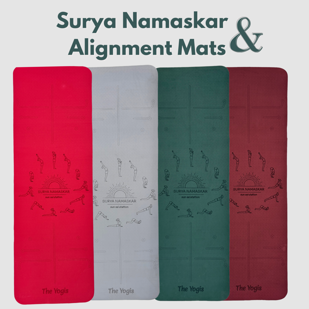 The-Yogis-Yoga-Mat-Tpe-Dual-color-Wine-Peach-6mm- premium-Alignment-suryaNamasakar