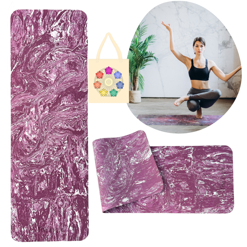 The-yogis-Yoga -Mat-Tpe-Travle -mat-Purple-color-2mm