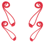 The-Yogis-Wall-rope-Iyengar-Red-Color-With-Black-Dot-Pc4-Long&medium