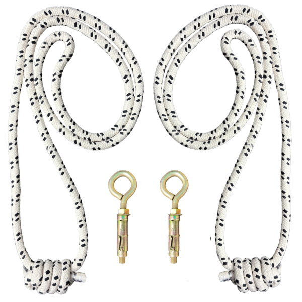 The-Yogis-wall-Rope-White-Color-wall-Iyengar-With-Fastner-pc-2-long